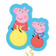 Peppa Pig & George Supershape Balloon 